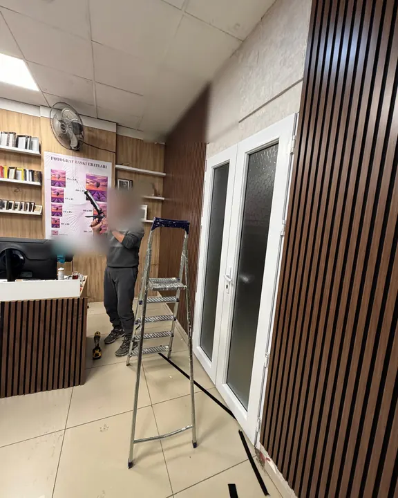 Ahşap Çıta Duvar Paneli – Ahşap çıta duvar paneli uygulaması